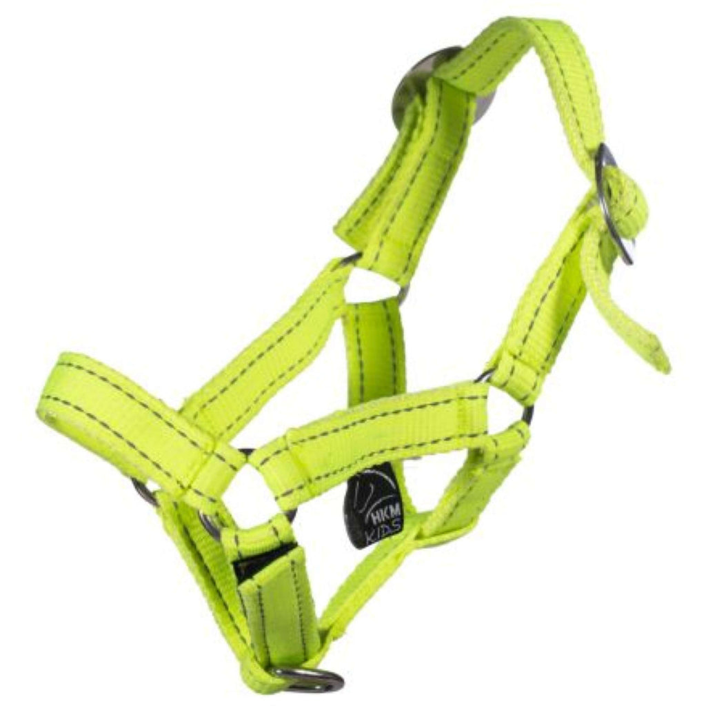 HKM Hobby Horsing Cavezza Reflective Giallo neon