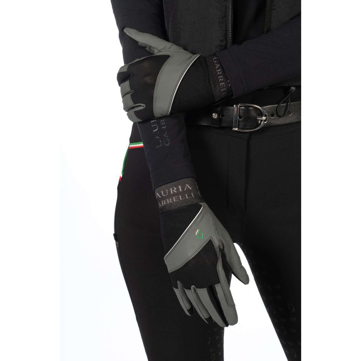 HKM Guanti Livigno Nero/Grigio