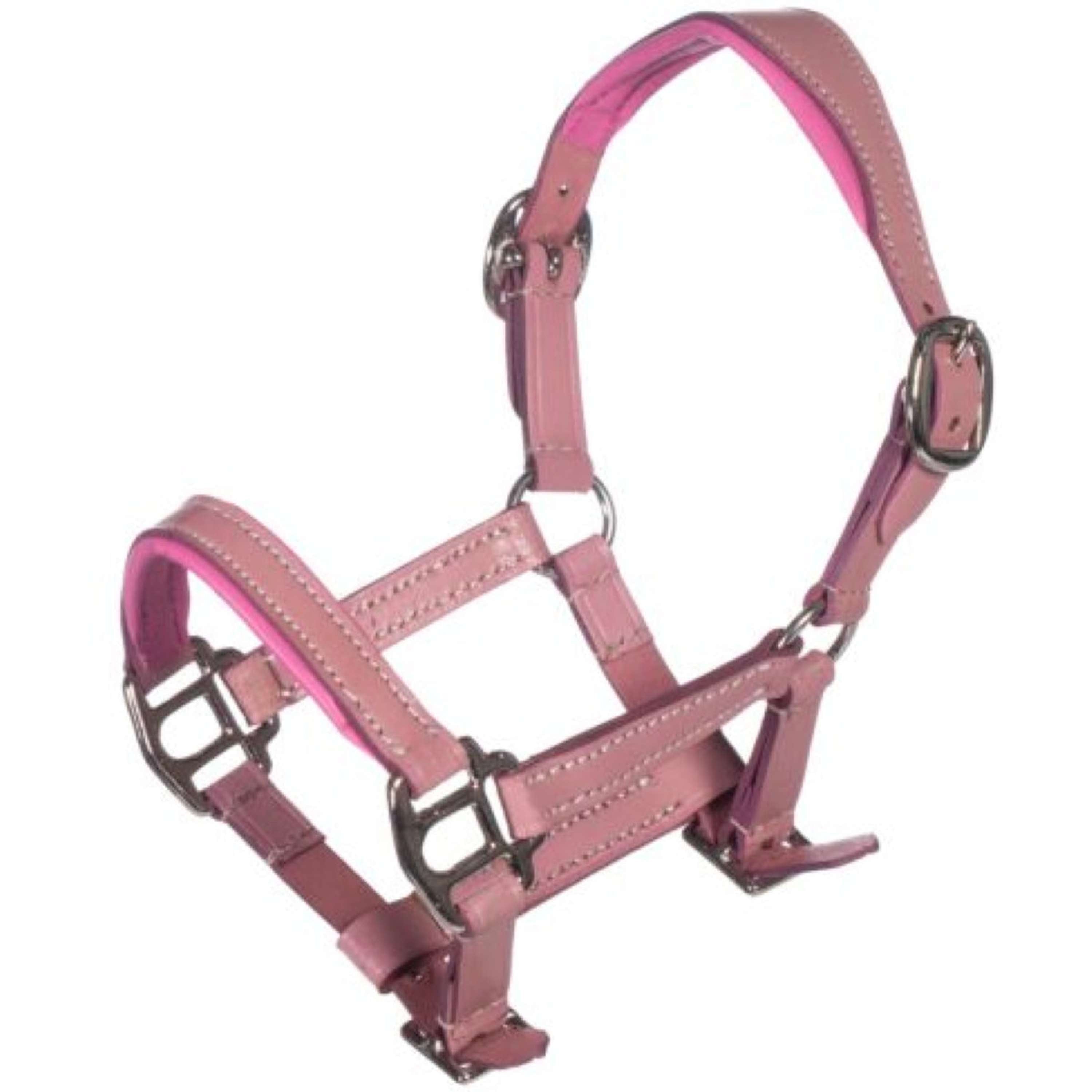 HKM Hobby Horsing Pelle Cavezza Rosa