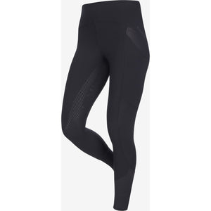 LeMieux Leggings da Equitazione Airflow Full Grip Nero