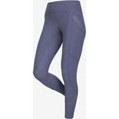 LeMieux Leggings da Equitazione Airflow Full Grip Shadow