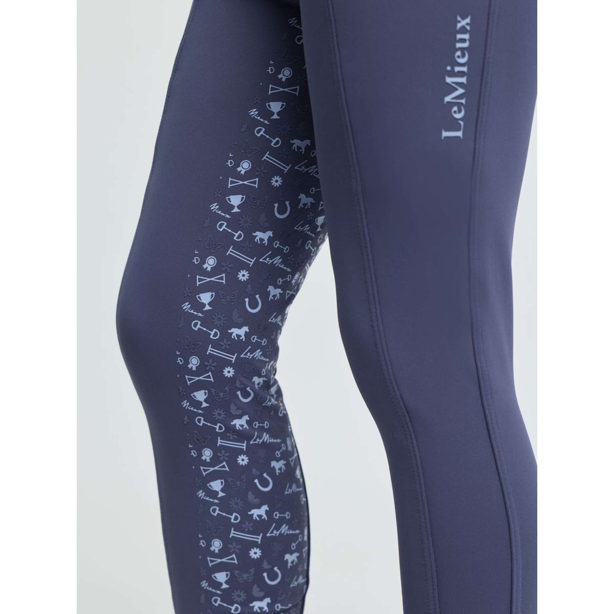 LeMieux Leggings da Equitazione Mini Shadow