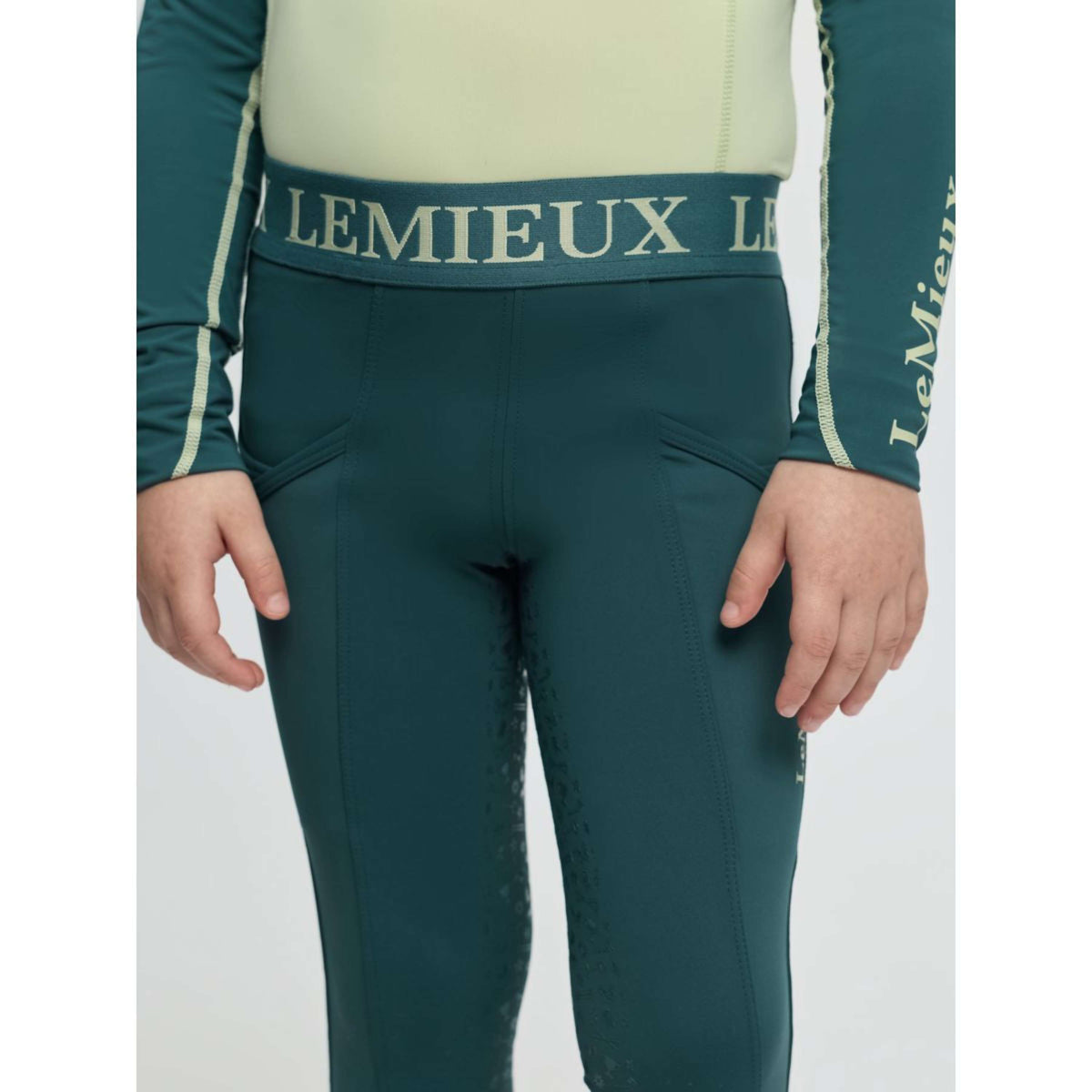LeMieux Leggings da Equitazione Mini Jungle