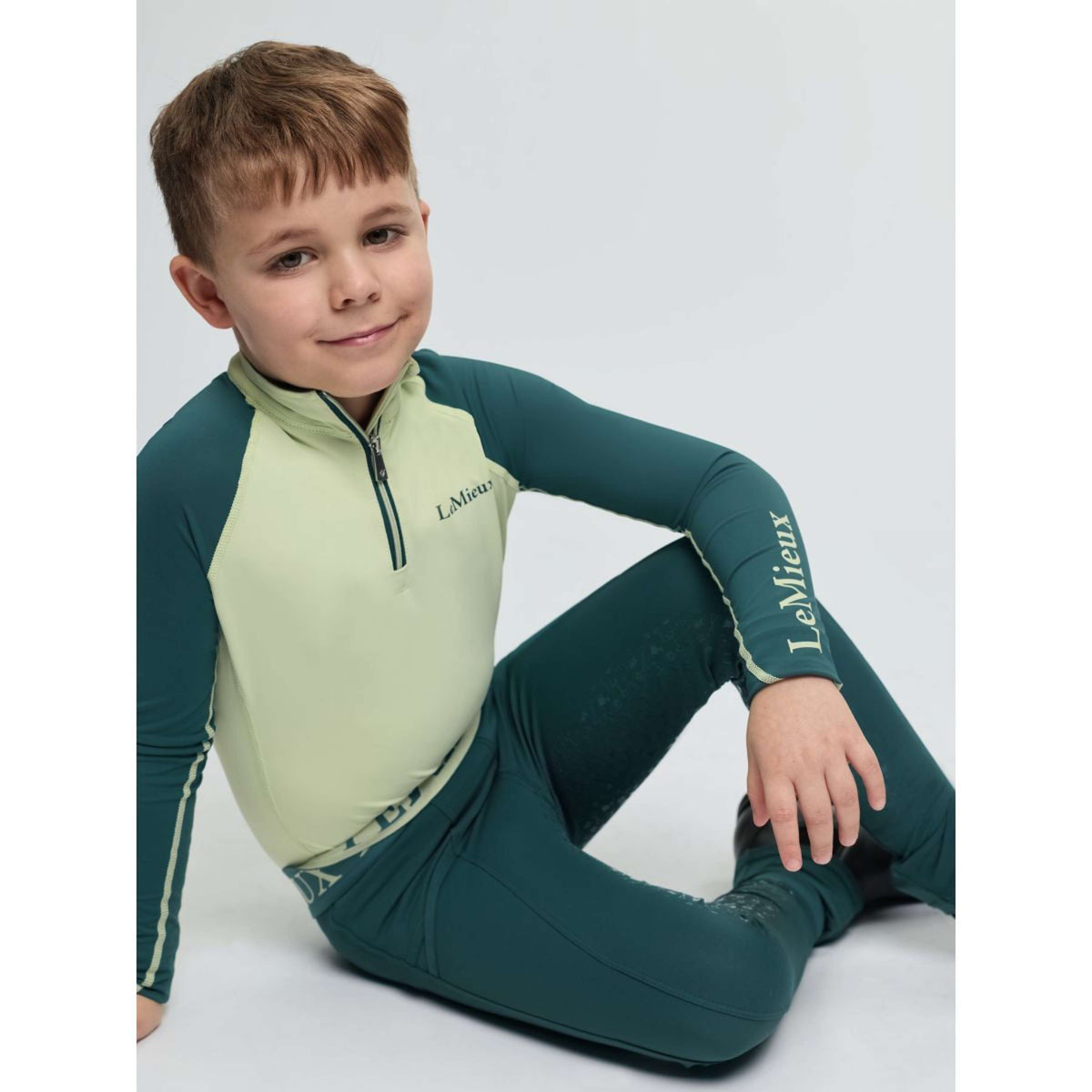 LeMieux Leggings da Equitazione Mini Jungle