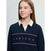 LeMieux Rugbyshirt Young Rider Riley Navy