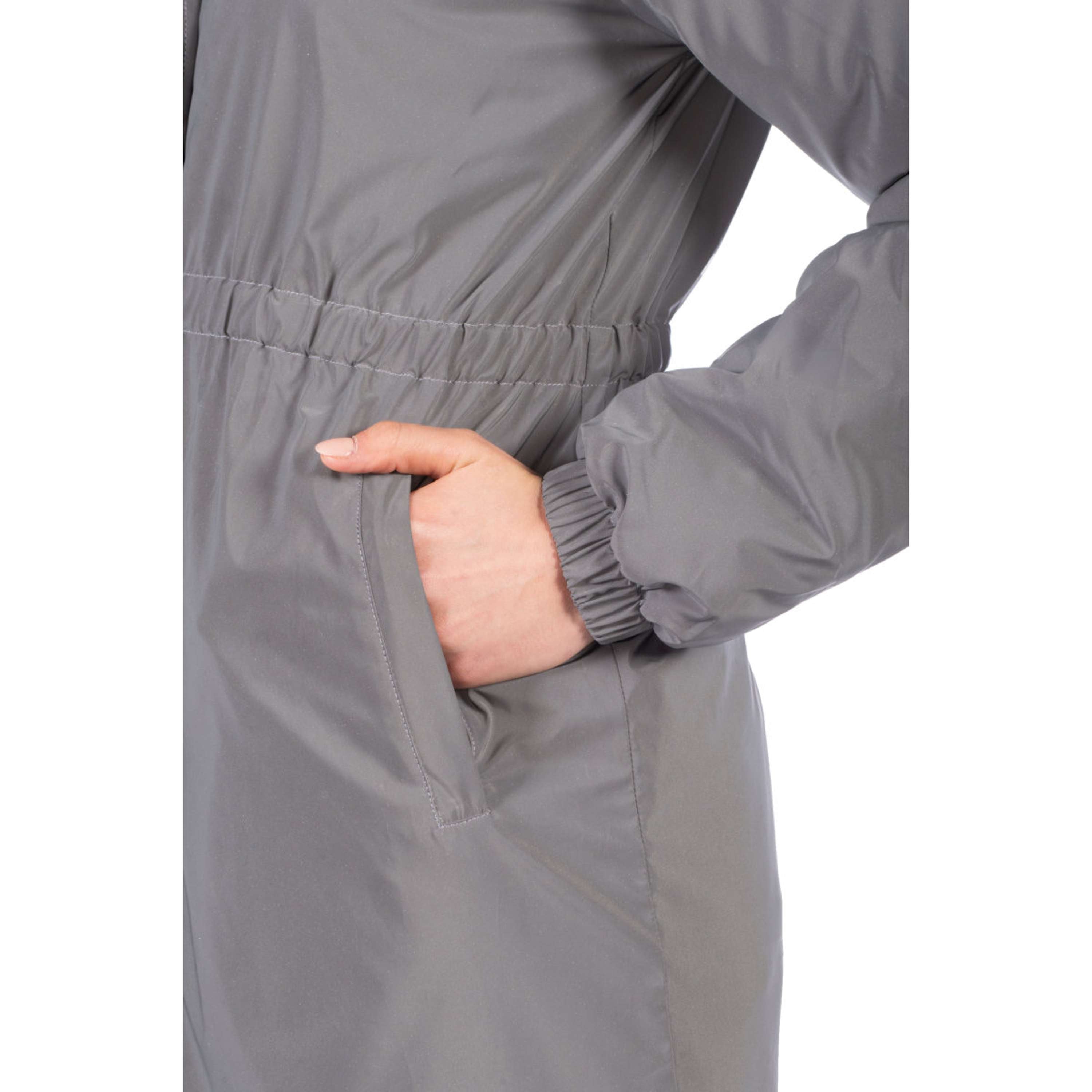 HKM Impermeabile Lungo Washington Grigio/Argento
