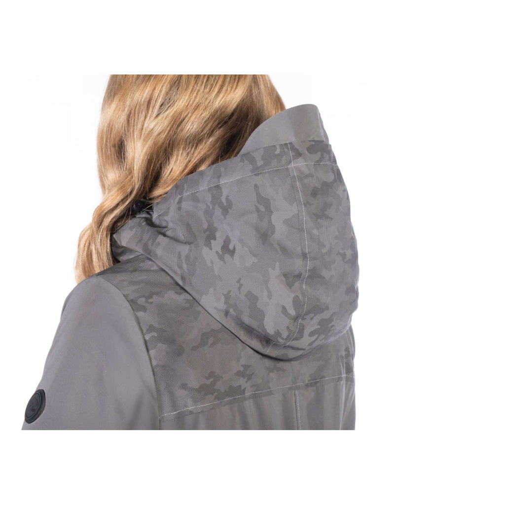 HKM Impermeabile Lungo Washington Grigio/Argento