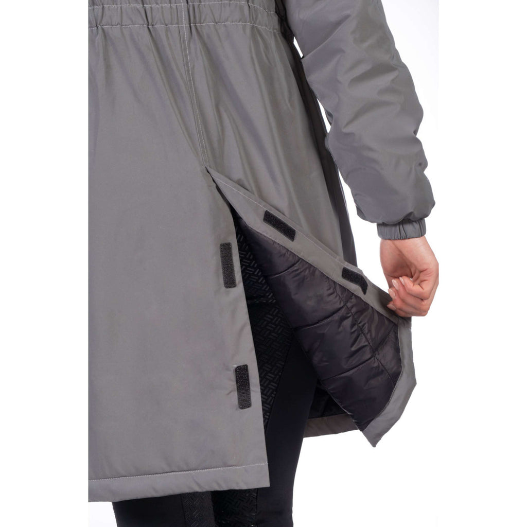HKM Impermeabile Lungo Washington Grigio/Argento