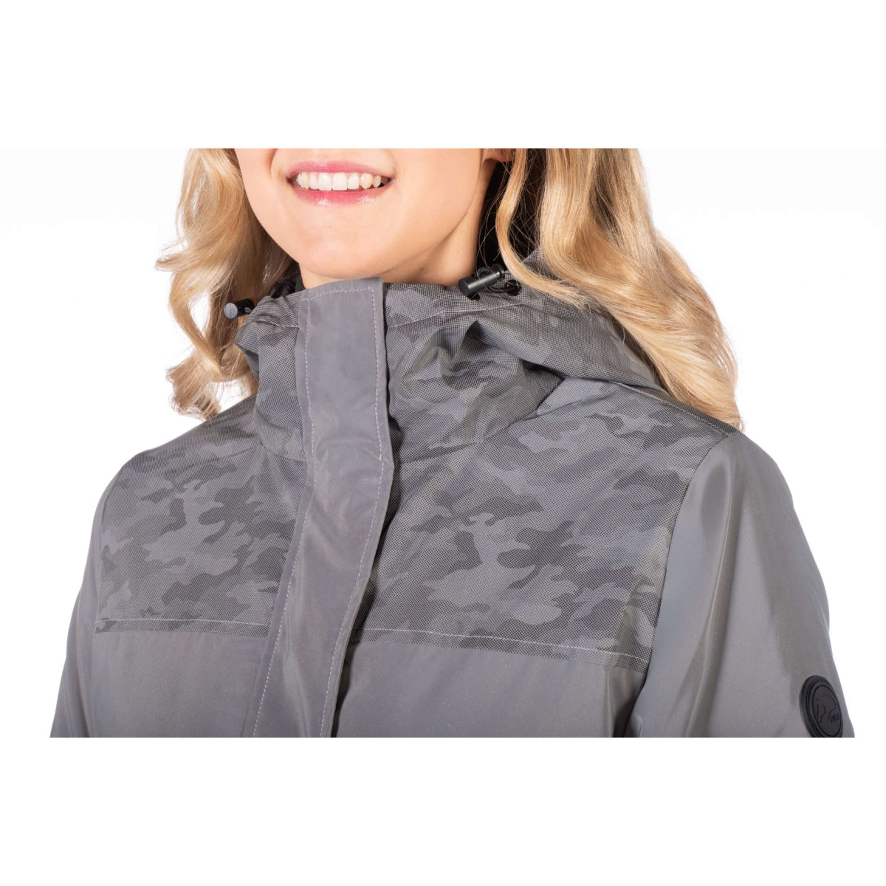 HKM Impermeabile Lungo Washington Grigio/Argento