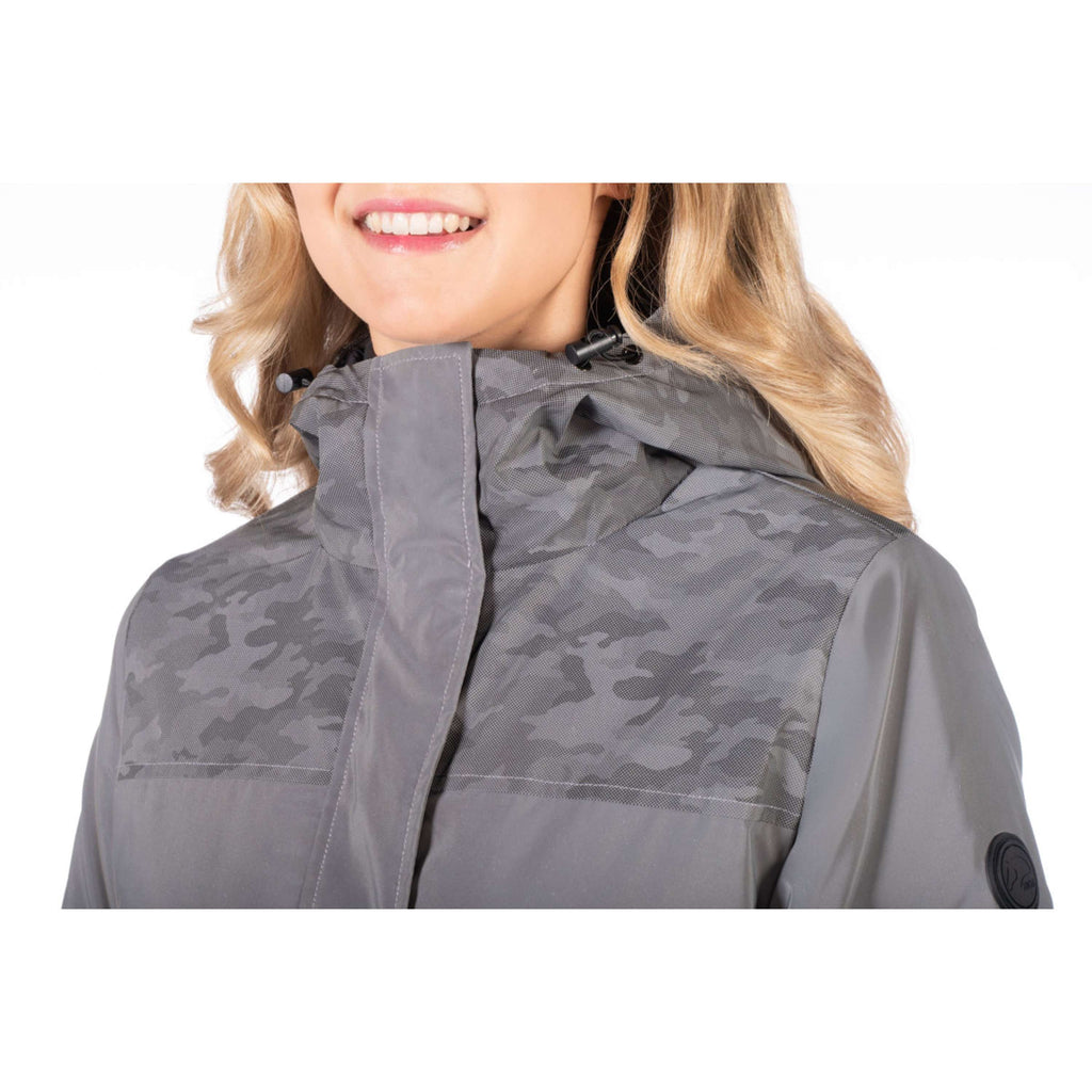 HKM Impermeabile Lungo Washington Grigio/Argento