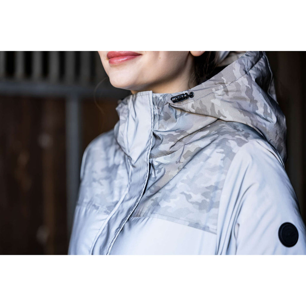 HKM Impermeabile Lungo Washington Grigio/Argento