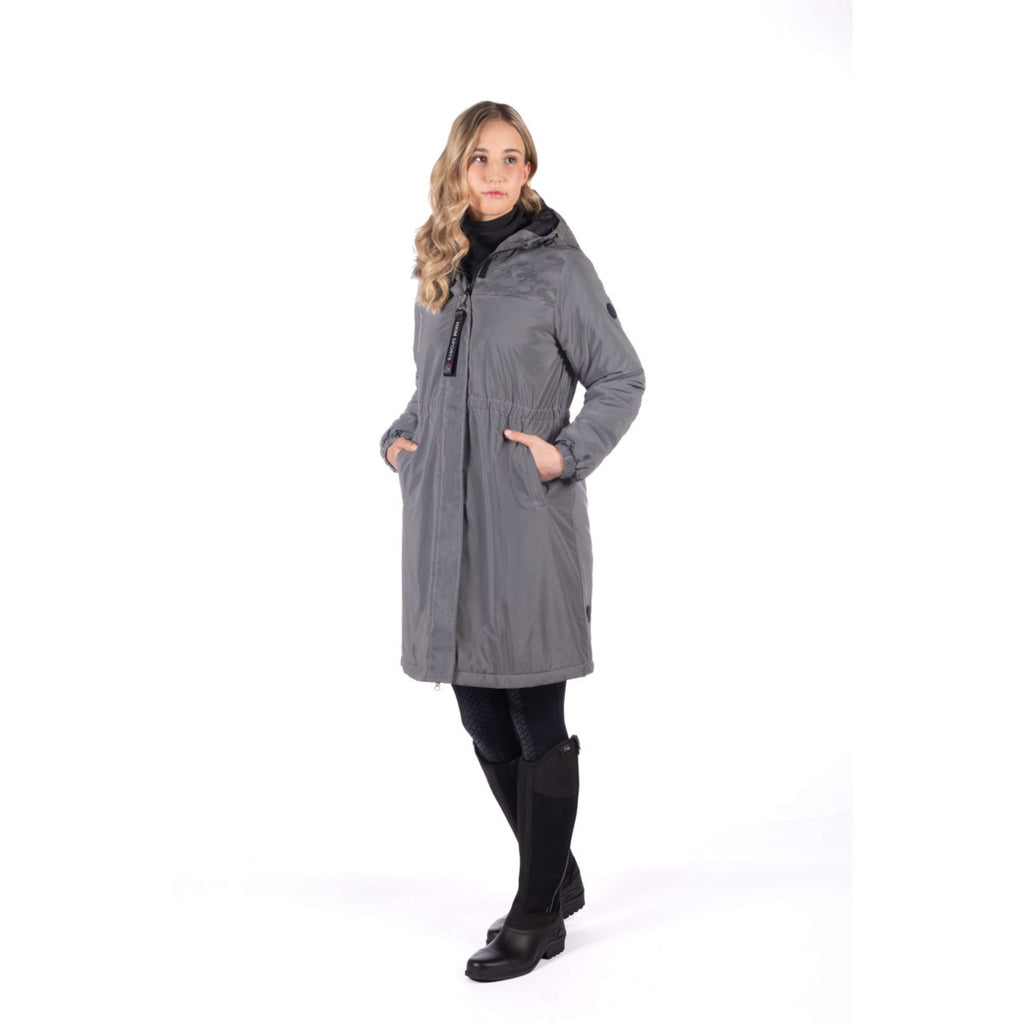 HKM Impermeabile Lungo Washington Grigio/Argento
