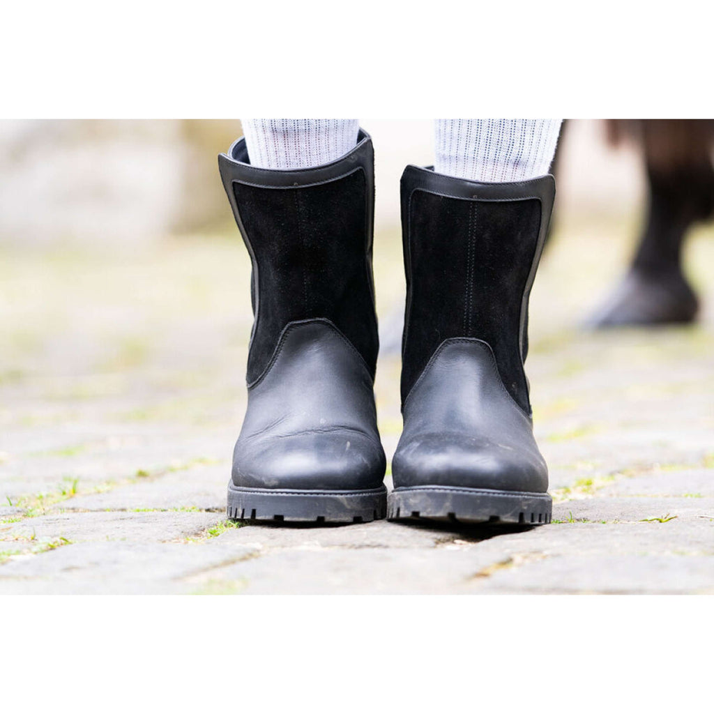 HKM Stivali da Esterno Preakness Corto Nero