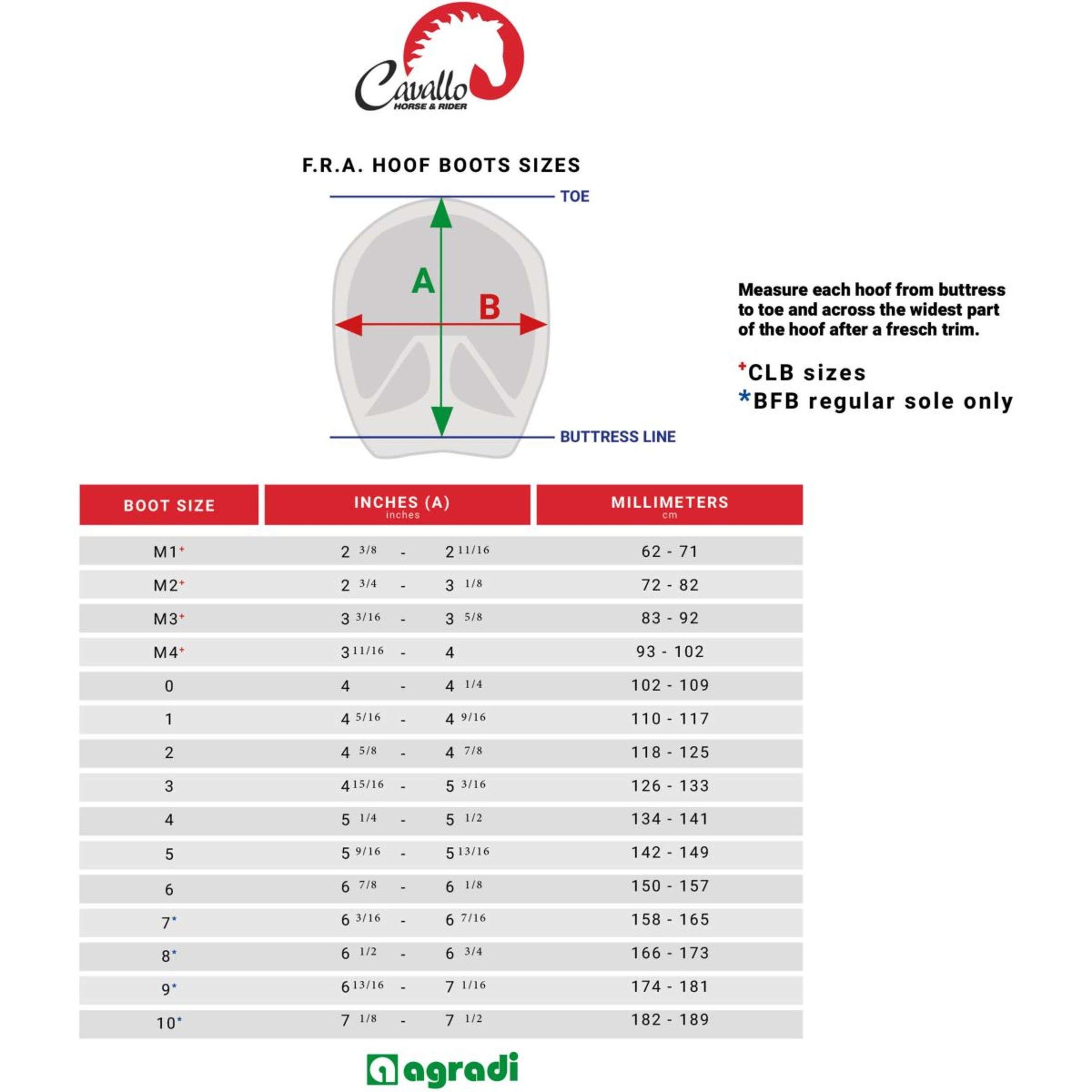 F.R.A. Cavallo Horse & Rider Stivali per cavalli BFB Nero