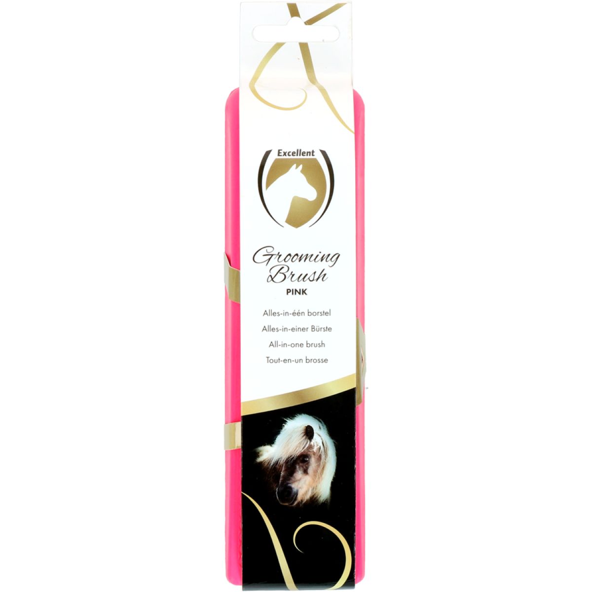 Excellent Spazzola Horse Rosa