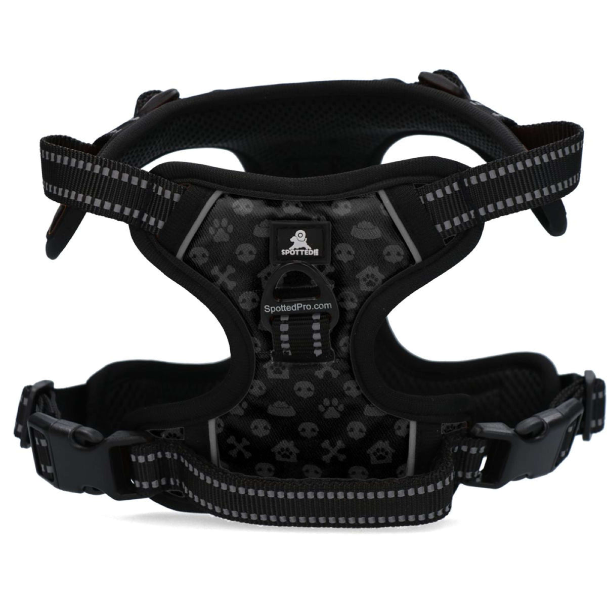 Spotted Pro! Pettorina per Cane Antracite