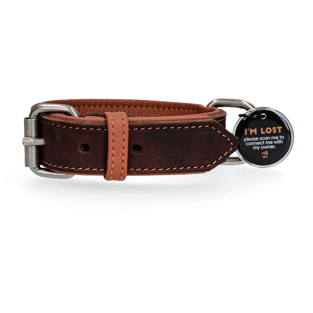 Spotted Pro! Collare per Cane Marrone