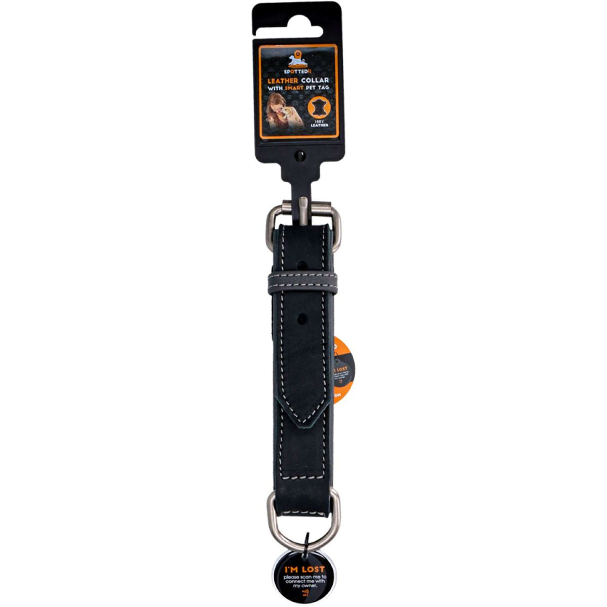 Spotted Pro! Collare per Cane Nero
