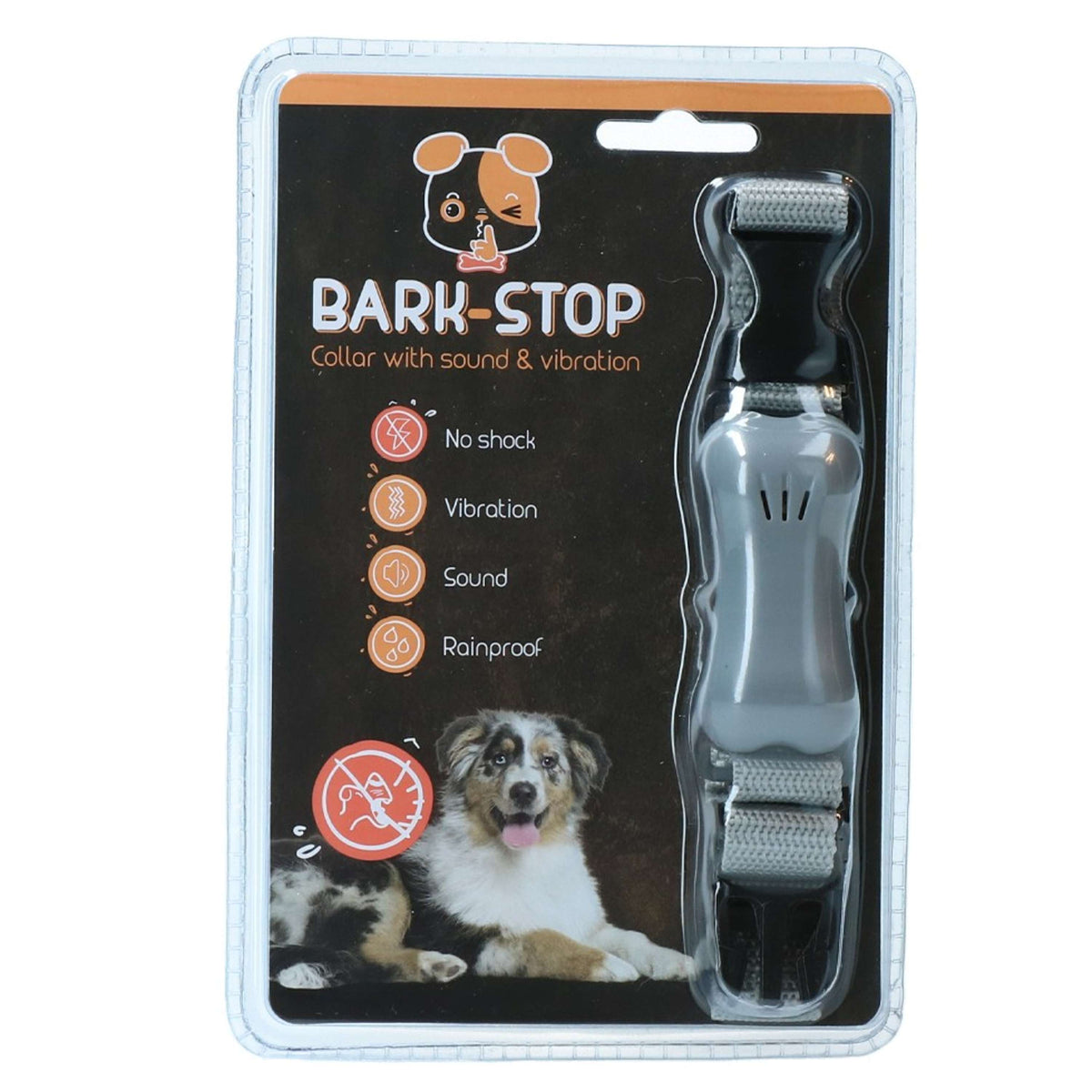 Holland Animal Care Halsband Anti-Abbaio Grigio