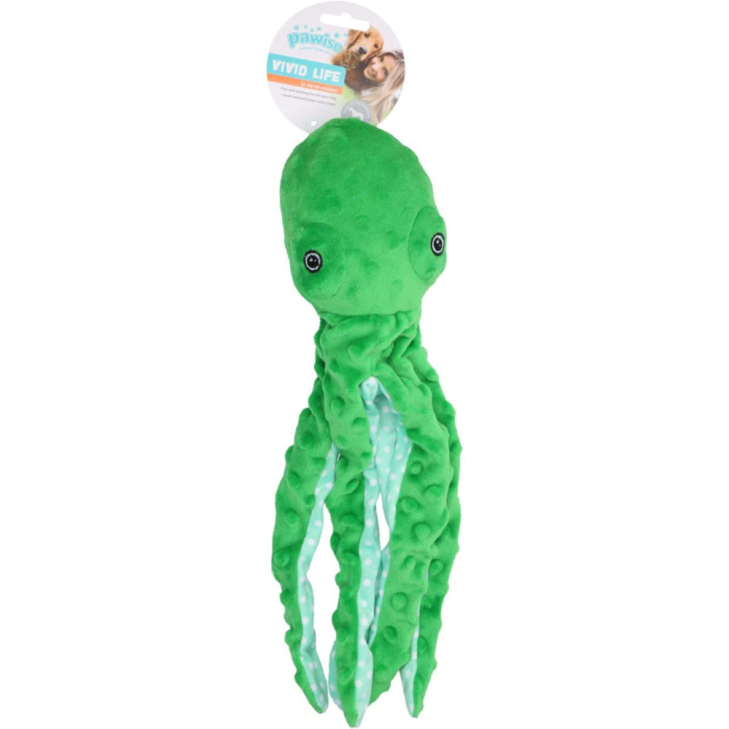 Pawise Giocattolo per Cane Plush Octopus Multicolor