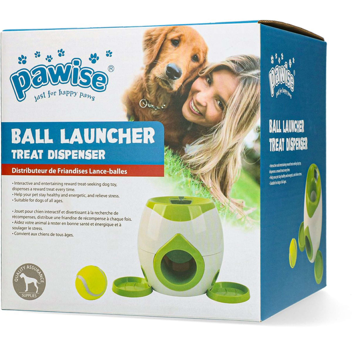 Pawise Mangiatoia per alimenti lanciapalle