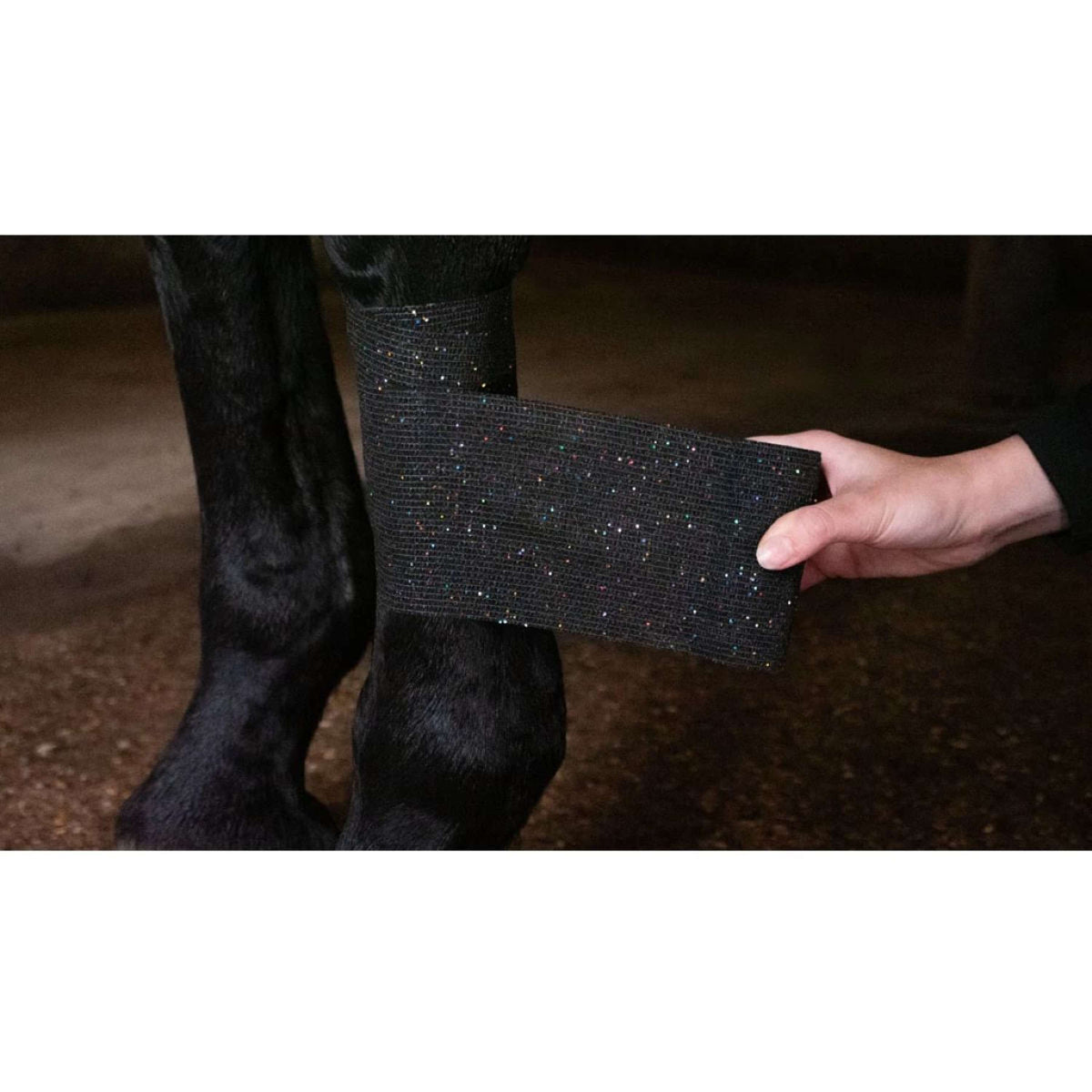 Excellent Fascia Animal Profi Glitter Nero