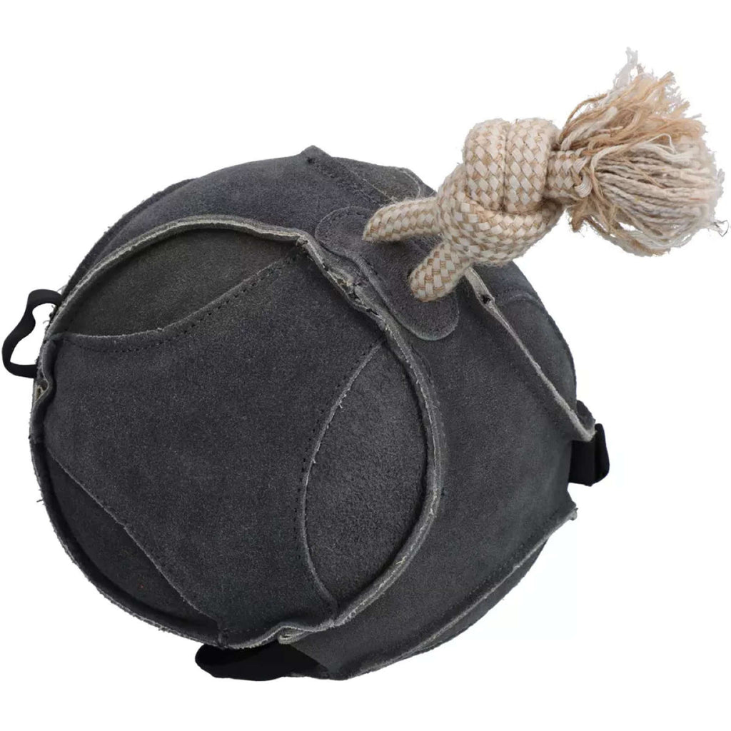 Excellent Palla da gioco per cavalli Suede Grigio