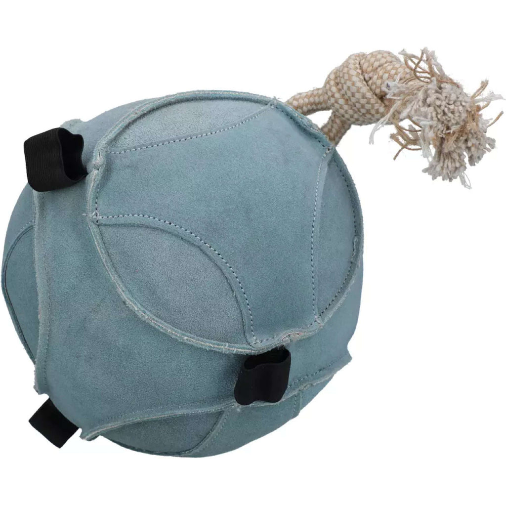 Excellent Palla da gioco per cavalli Suede Blu