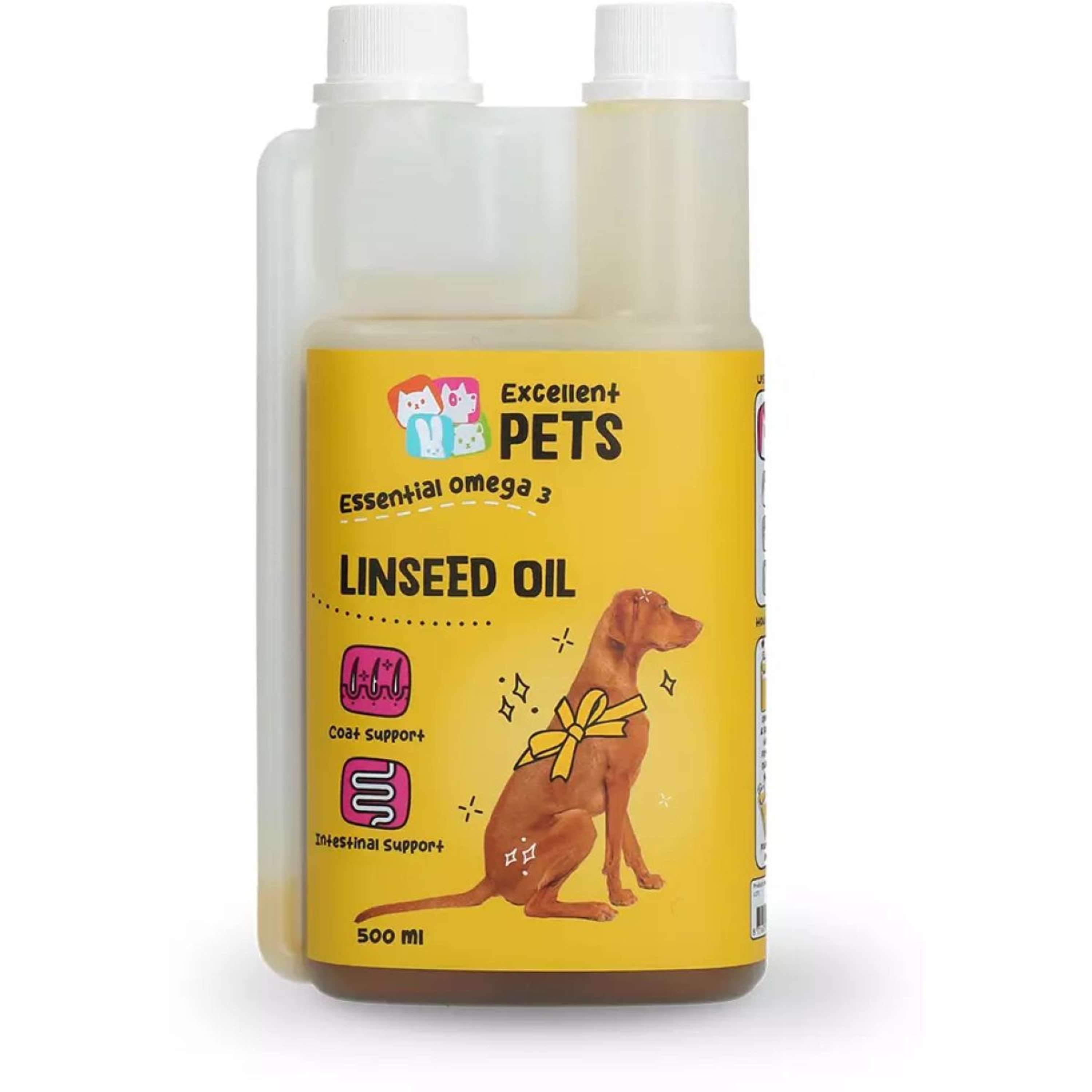 Agradi Olio di Semi di Lino Voor Honden