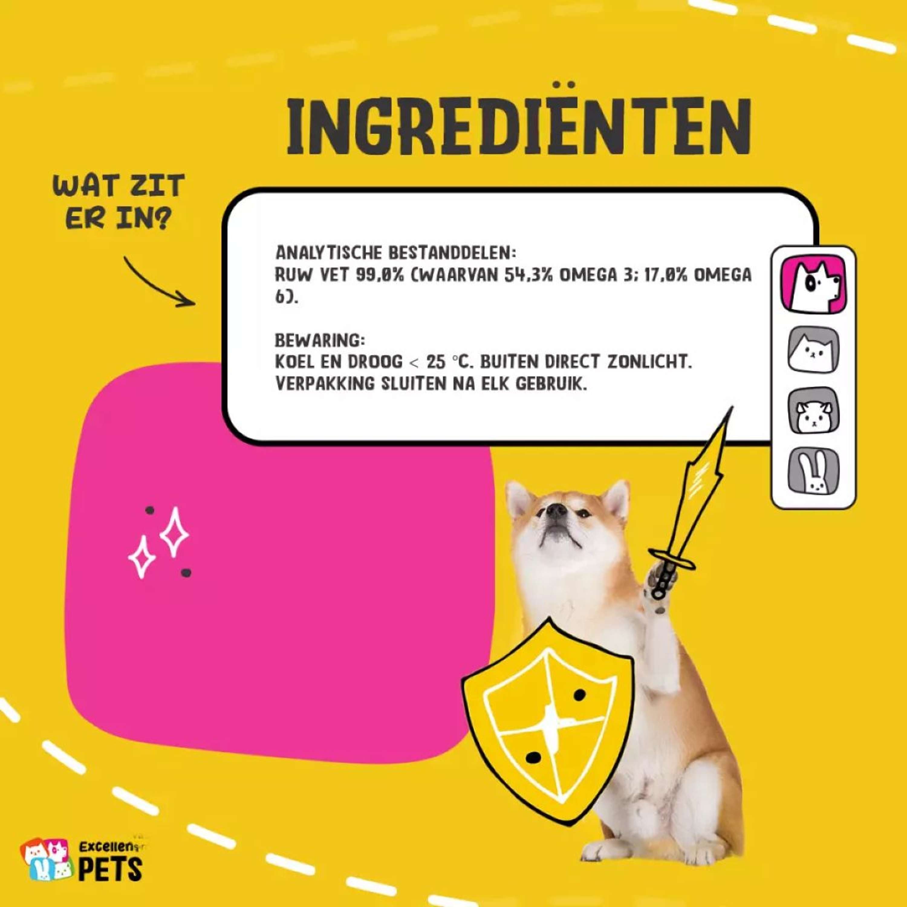 Agradi Olio di Semi di Lino Voor Honden