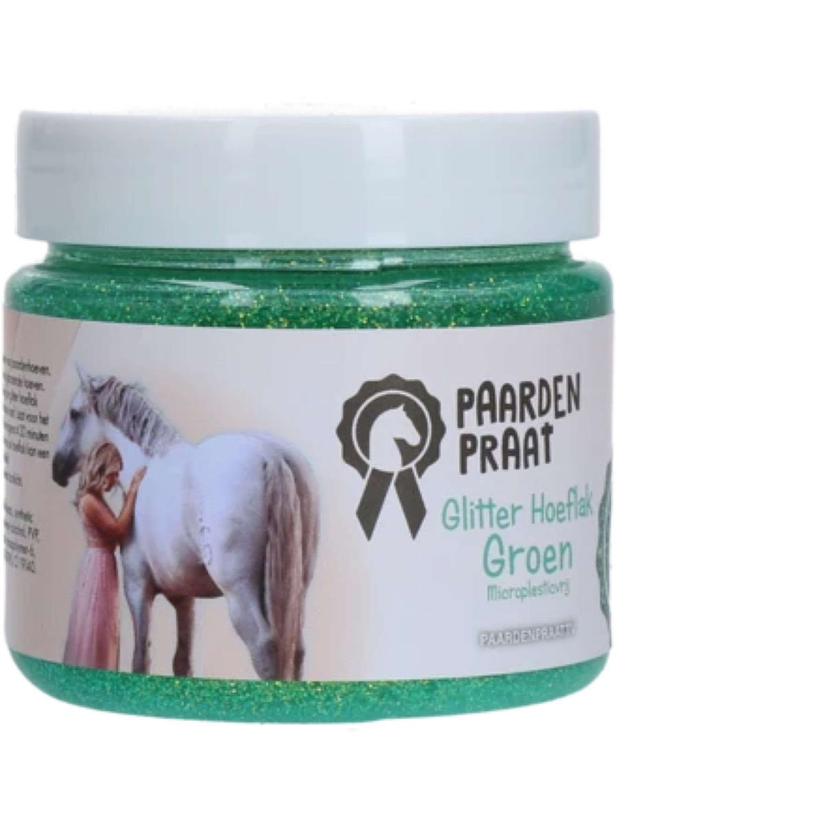 Paardenpraat Lucido per zoccoli Glitter Verde