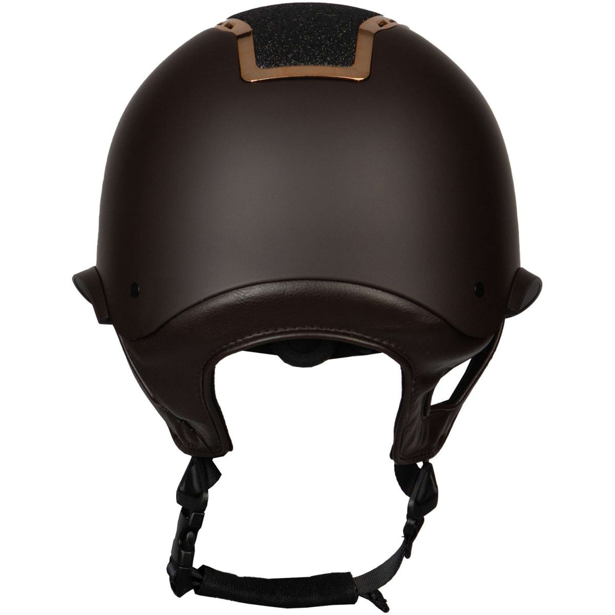 HORKA Casco da equitazione Gaudi Tappetino Marrone/Oro rosa