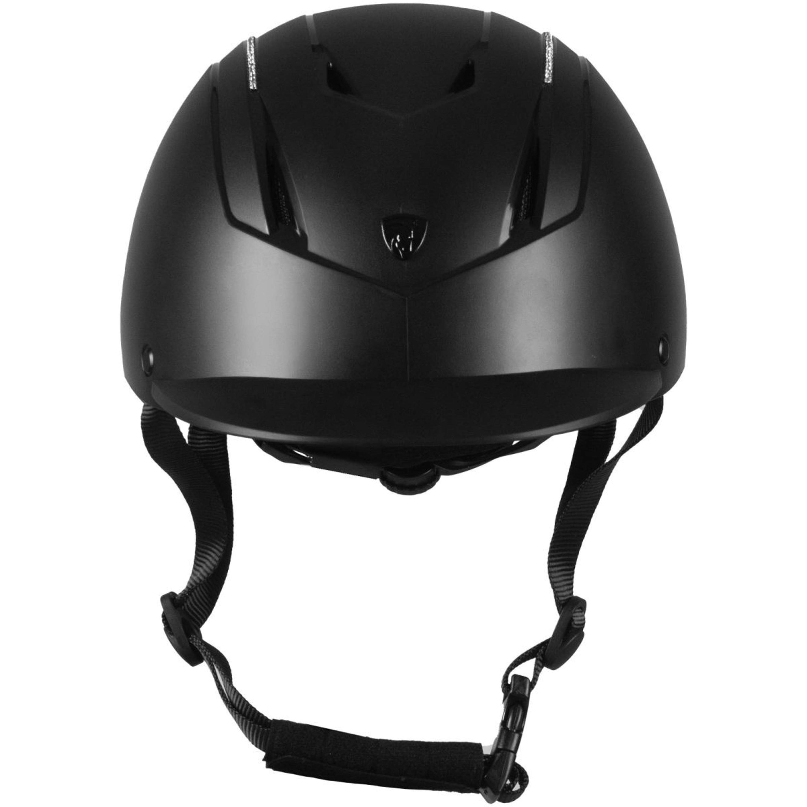 HORKA Casco da equitazione Dali Strass Nero Argento