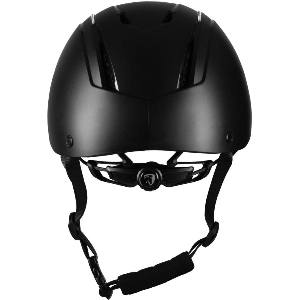 HORKA Casco da equitazione Dali Strass Nero Argento