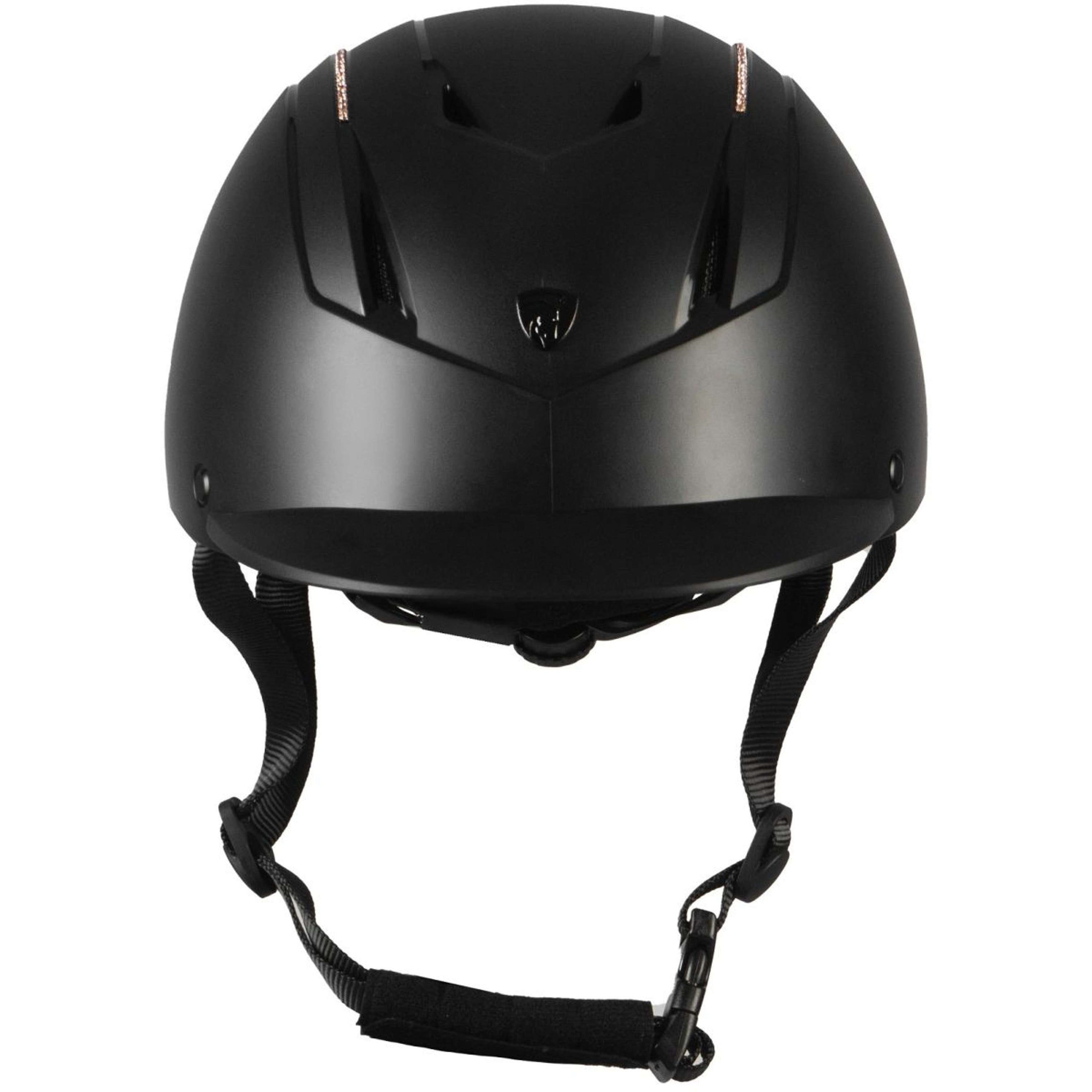 HORKA Casco da equitazione Dali Strass Nero/Rosa