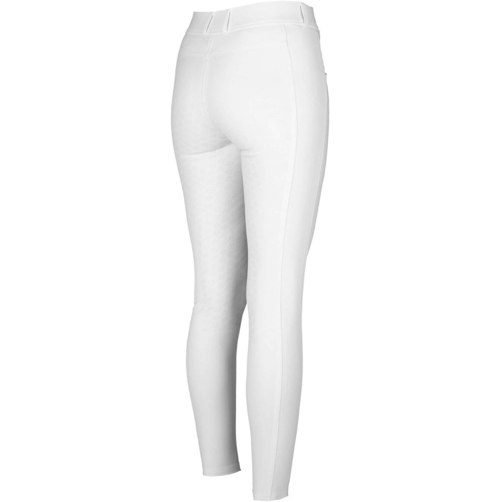 HORKA Pantaloni da Equitazione Elina Bianco