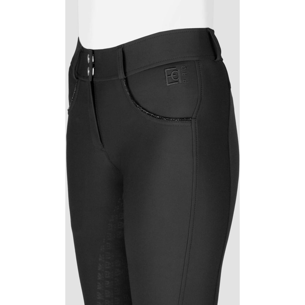 HORKA Pantaloni da Equitazione Elina Nero