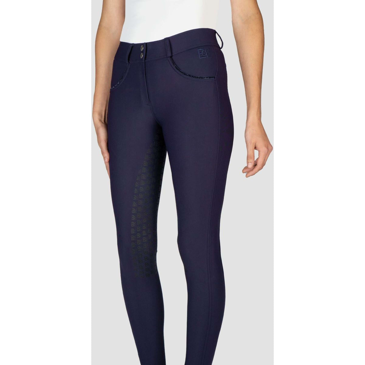 HORKA Pantaloni da Equitazione Elina Blu