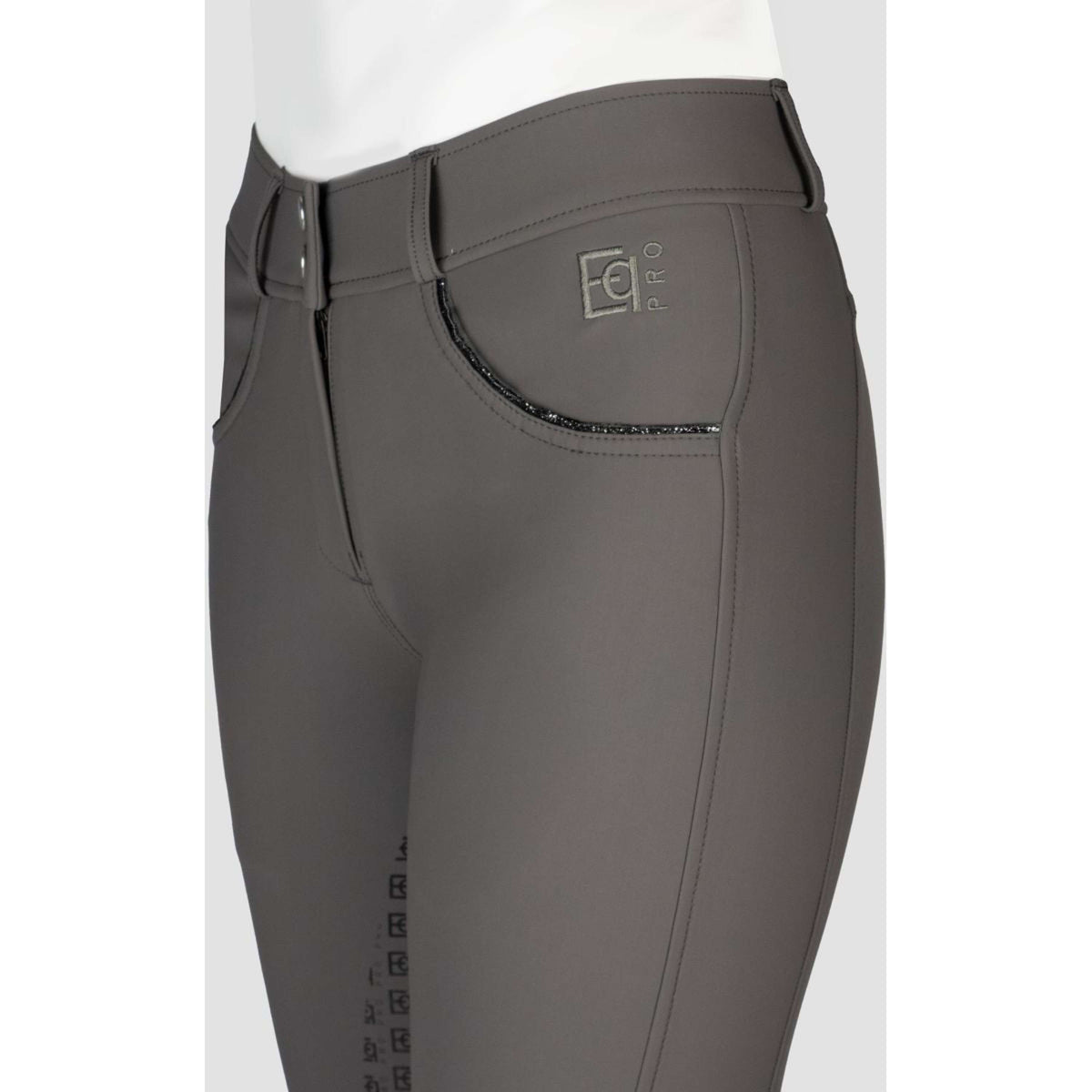 HORKA Pantaloni da Equitazione Elina Grigio