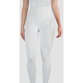 HORKA Leggings da Equitazione Momentum Bianco/Oro rosa