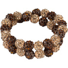 HORKA Elastico per Capelli Delicate Marrone/Oro rosa