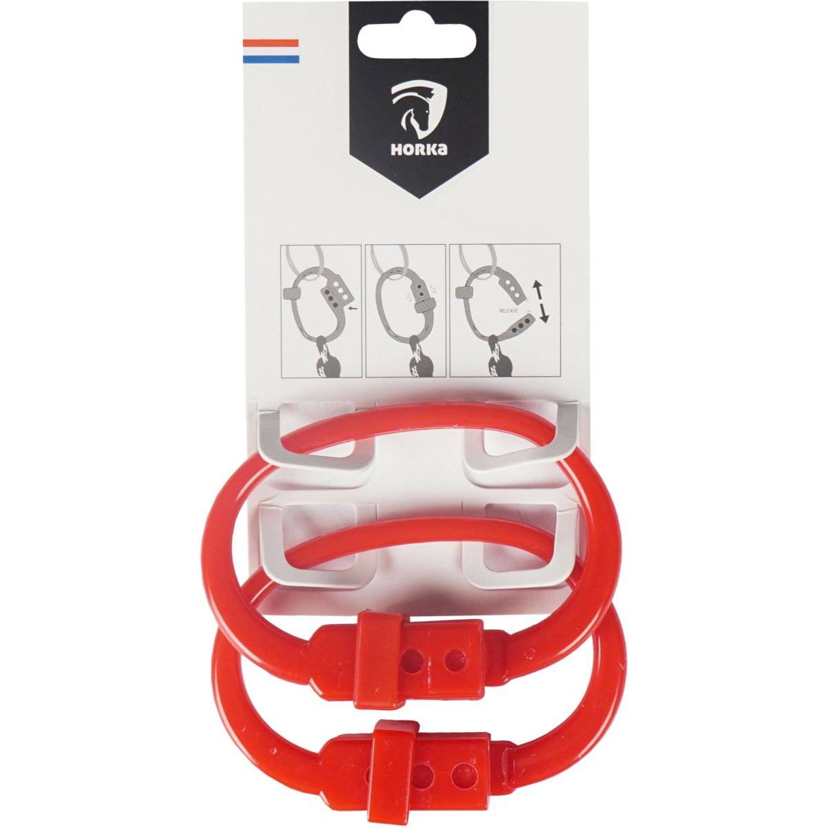 HORKA Anello di sicurezza Rosso
