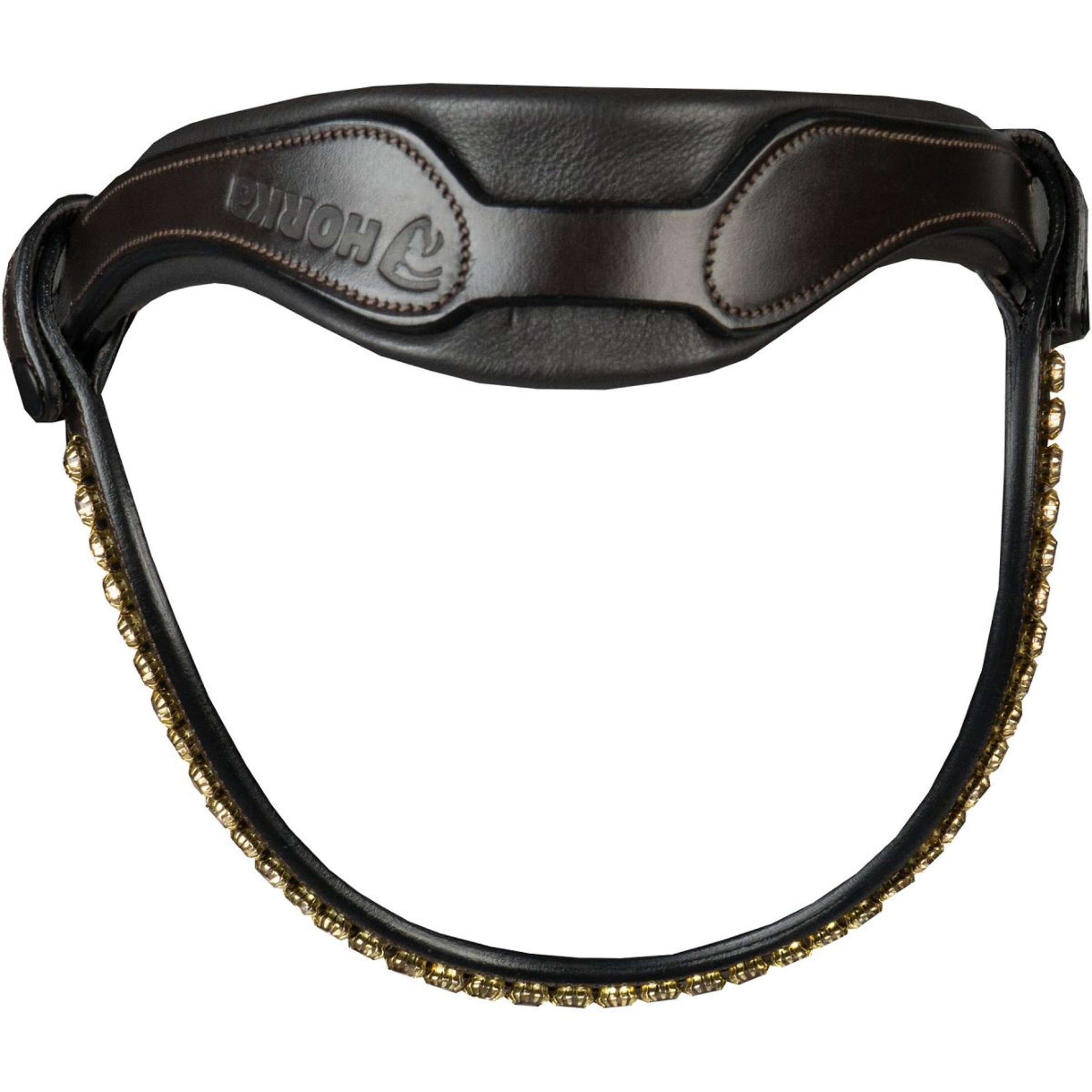 HORKA Briglia Doppia Las Vegas Marrone/Oro