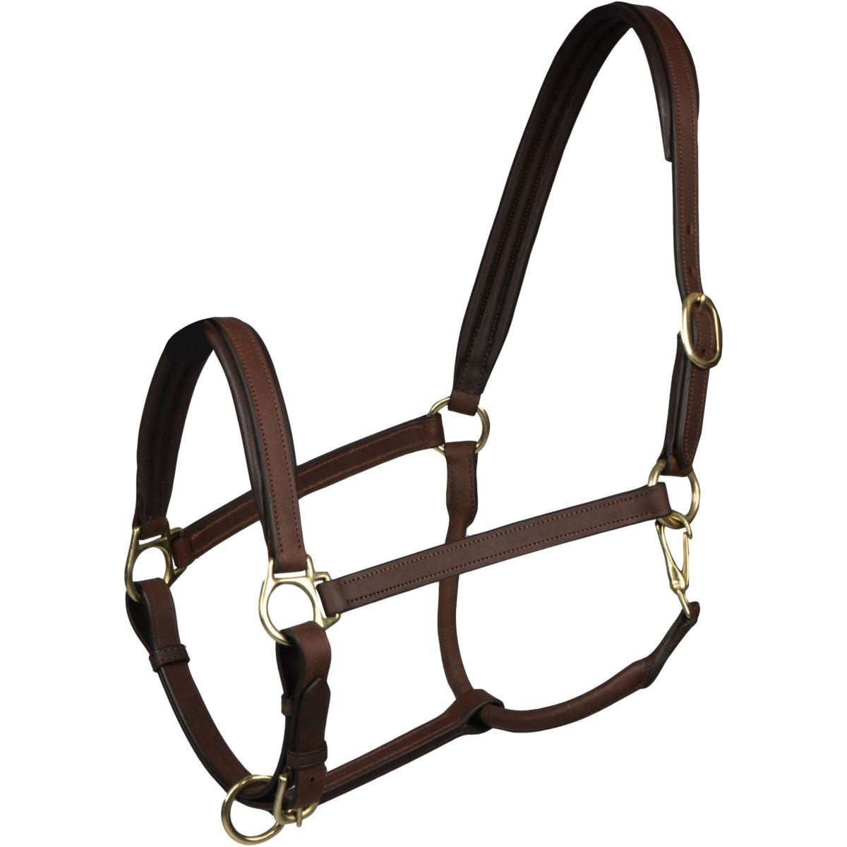 HORKA Capezzina Stockholm Leather Marrone/Oro