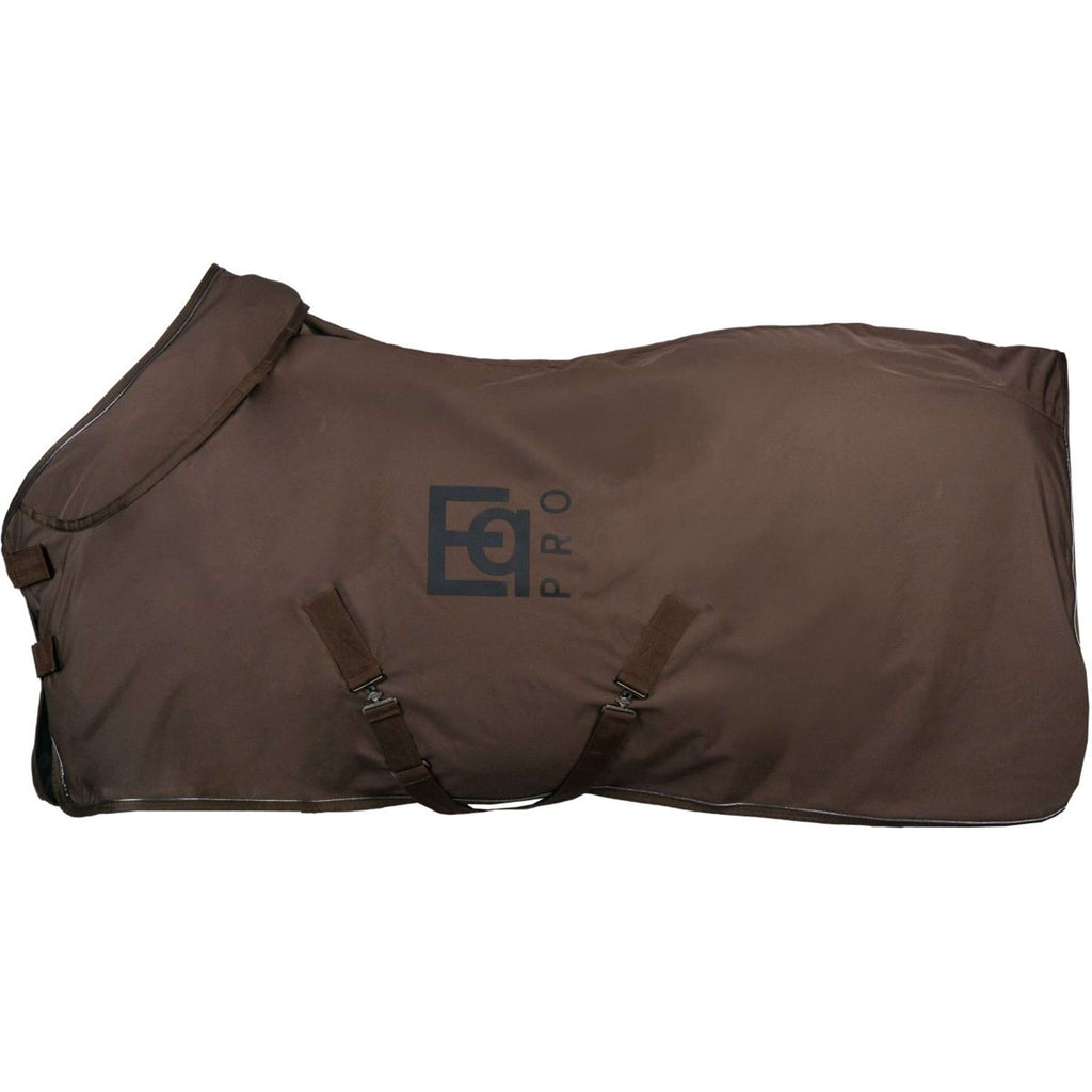 EQPRO Coperta Softshell con Collo Arrotolabile Cioccolato