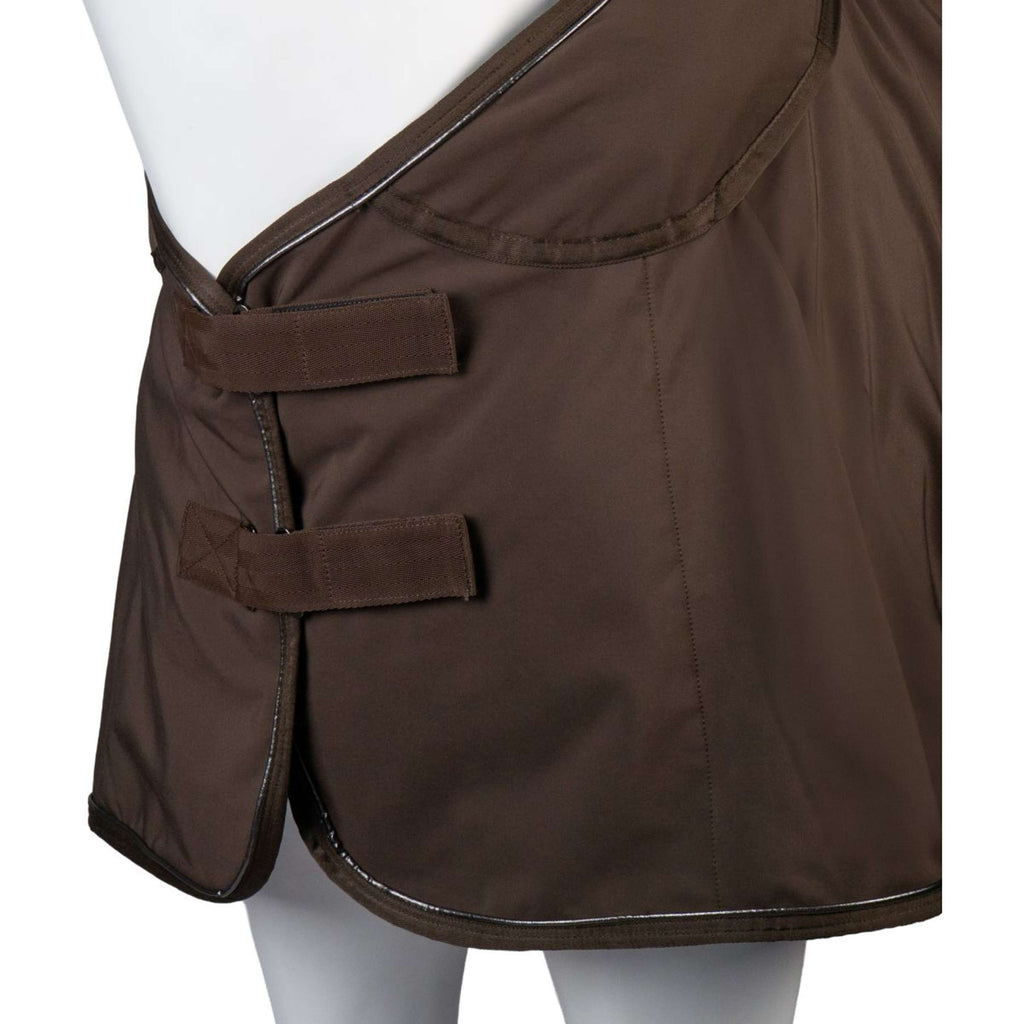 EQPRO Coperta Softshell con Collo Arrotolabile Cioccolato