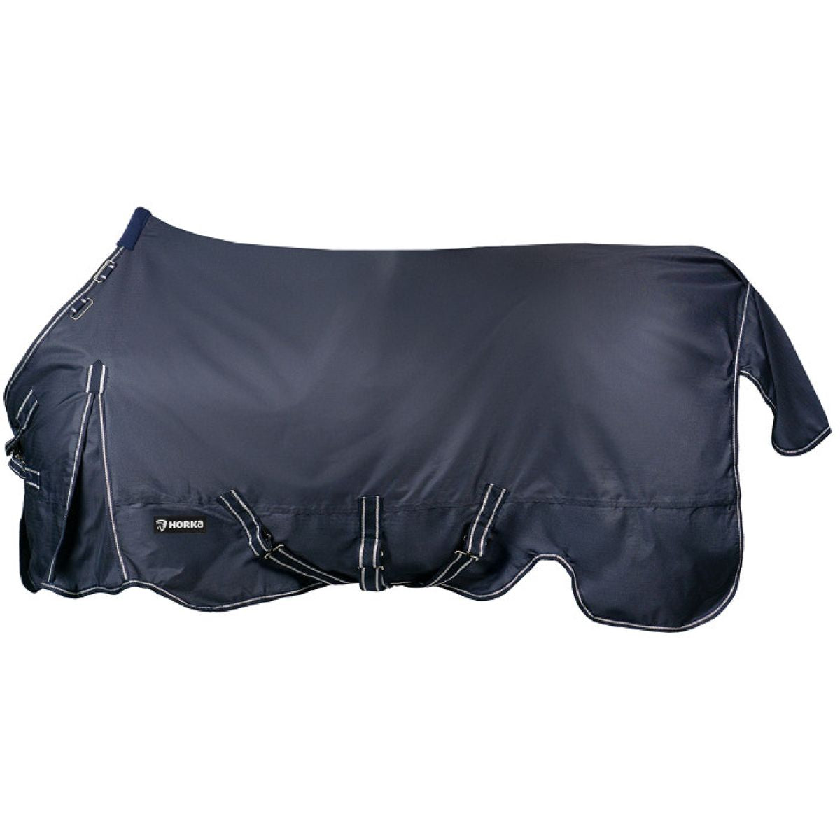 HORKA Tappeto da Esterno Turi Blu/Argento