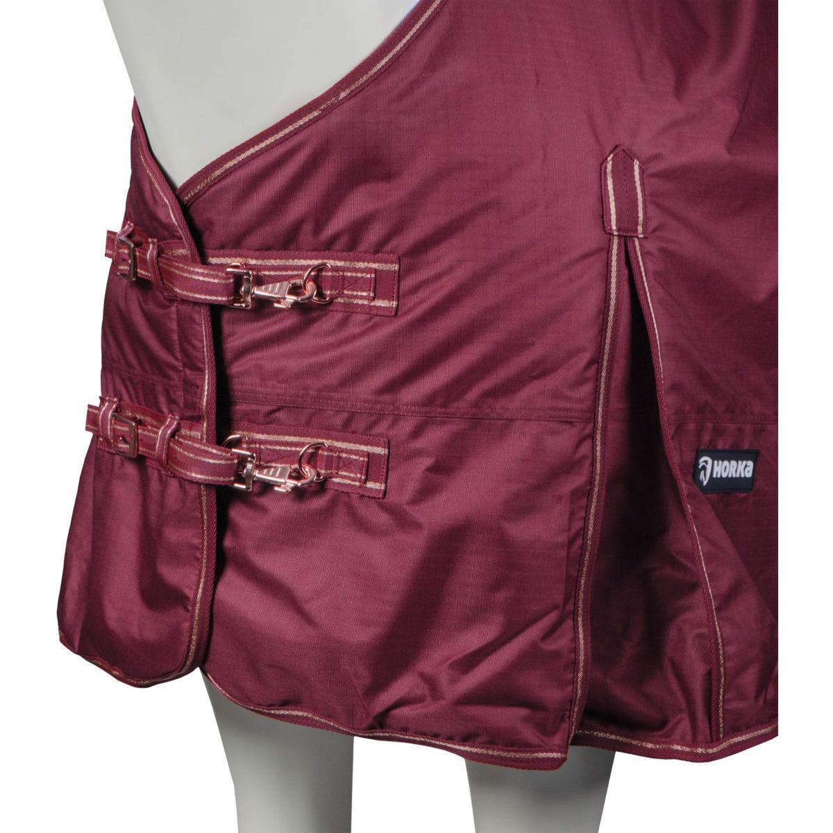 HORKA Tappeto da Esterno Dime 600D 200g Bordeaux