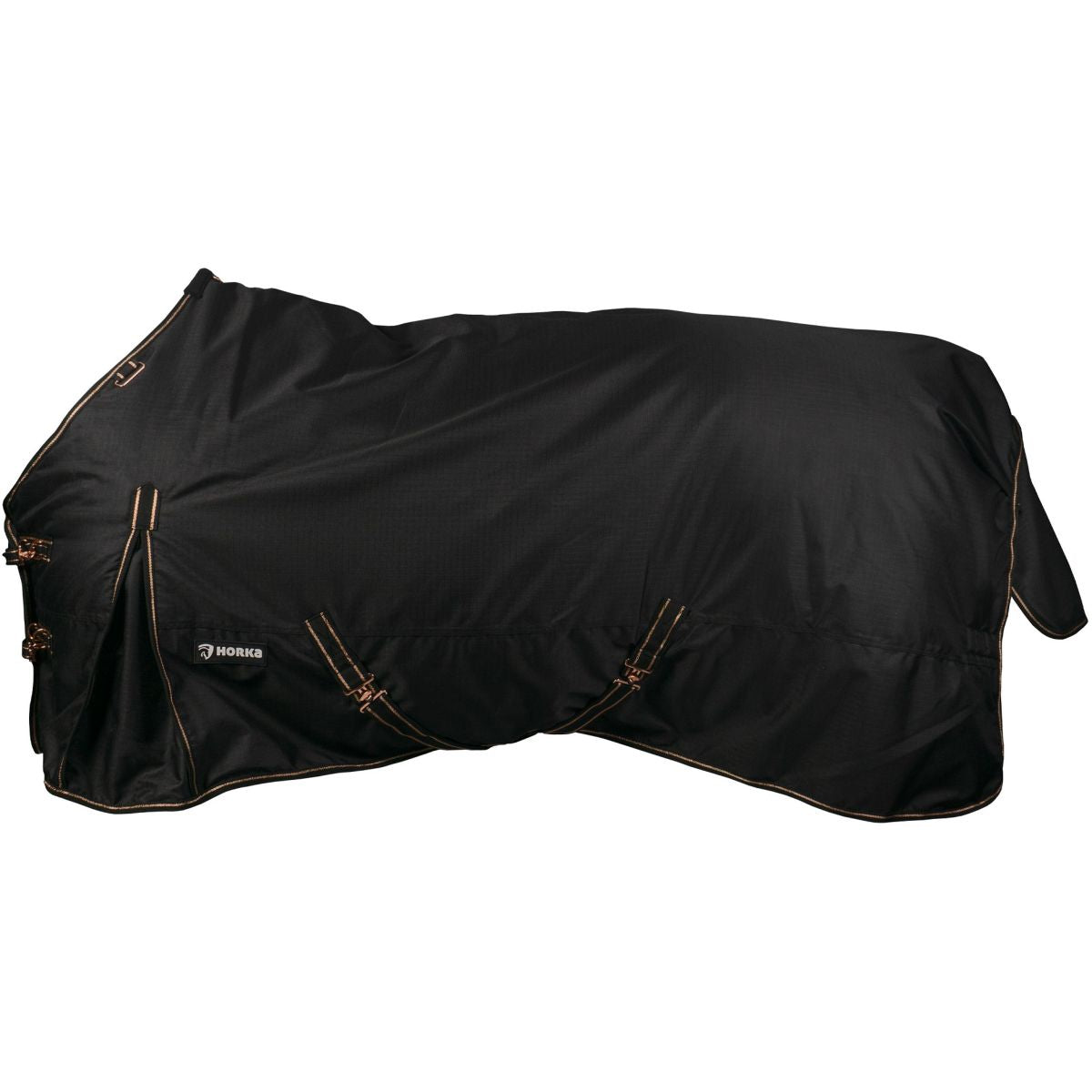 HORKA Tappeto da Esterno Dime 600D 200g Nero/Rosa