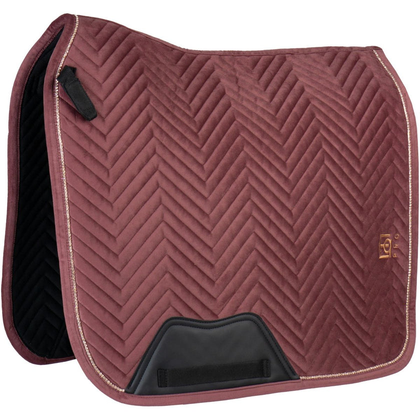 HORKA Sottosella Velvet Dressage Deep Ruby